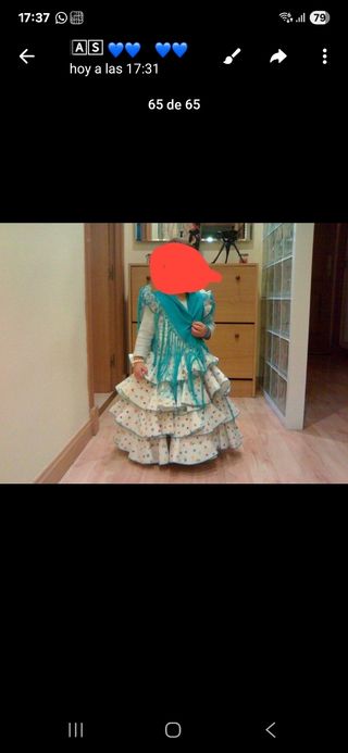 Vestido Flamenca niña multicolor talla desde 1 año