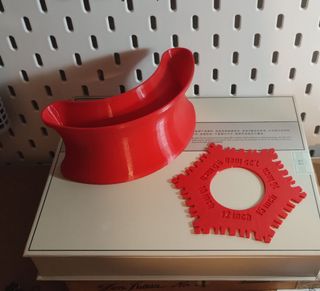 Soporte de mastil y plantilla de radios
