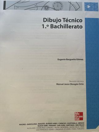 Dibujo Técnico 1.º Bachillerato