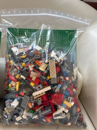 Ogni sacchetto da 1,5 kg di LEGO sfusi a 20€
