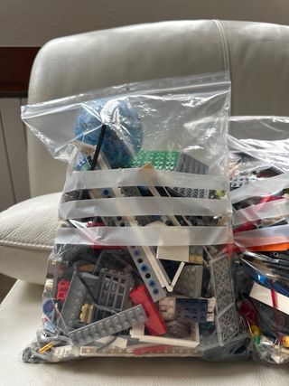 Ogni sacchetto da 1,5 kg di LEGO sfusi a 20€