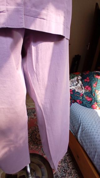 Completo lilla cotone donna