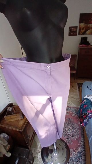 Completo lilla cotone donna