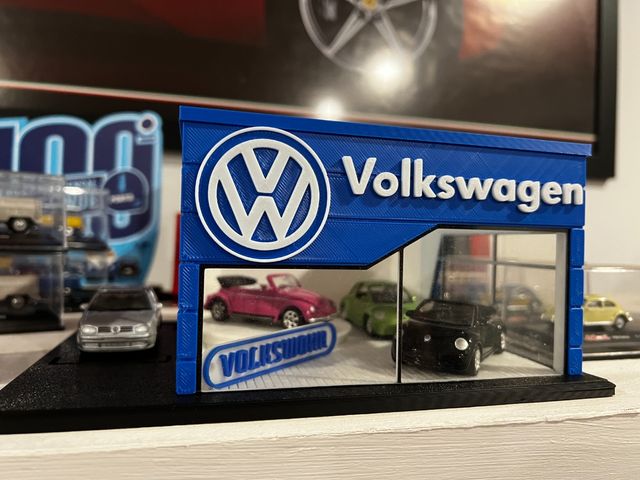 Diorama Volkswagen Expositor Hotwheels