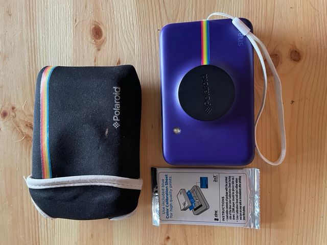 Polaroid Snap Cámara Instantánea, funda y papel