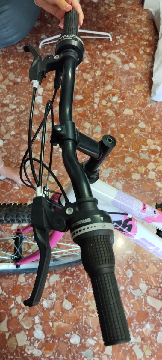 Bicicleta niña 20" blanca