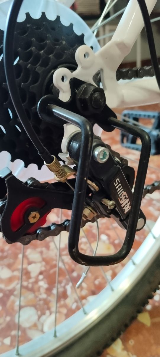 Bicicleta niña 20" blanca