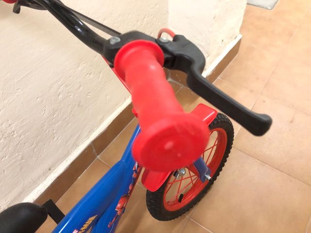 Bicicleta Spiderman 14" Niño