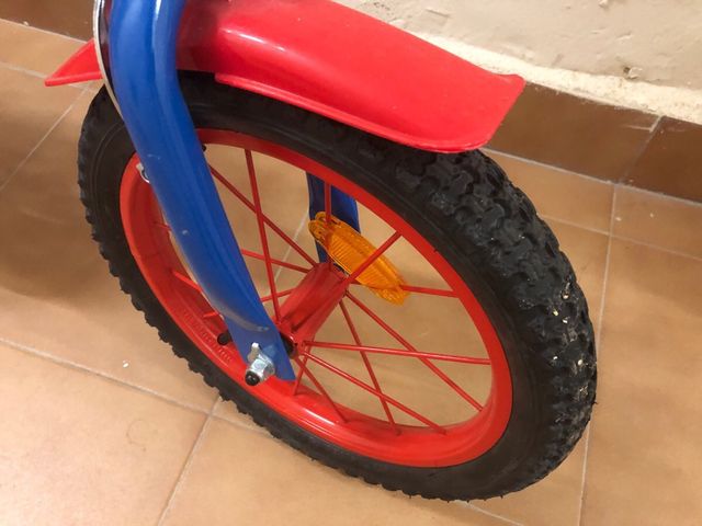Bicicleta Spiderman 14" Niño