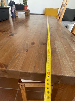 Mesa madera + 4 sillas con cojines ULTIMOS DIAS!!