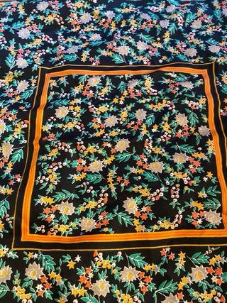 Foulard floreale multicolor