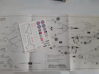 Maqueta Avión CF-105 Arrow 1/72