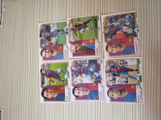 Cromos FC Barcelona: 6 jugadores