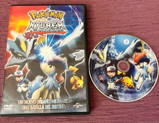 PELÍCULA POKEMON DVD Kyurem EL ESPADACHÍN MÍSTICO 