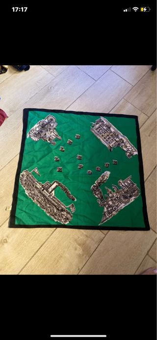 Foulard vintage Belle Epoque