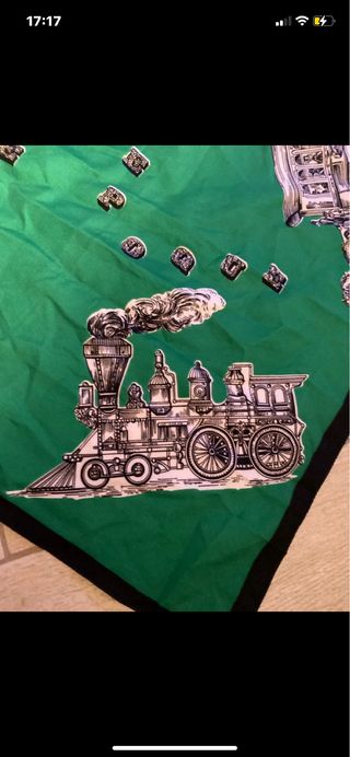 Foulard vintage Belle Epoque