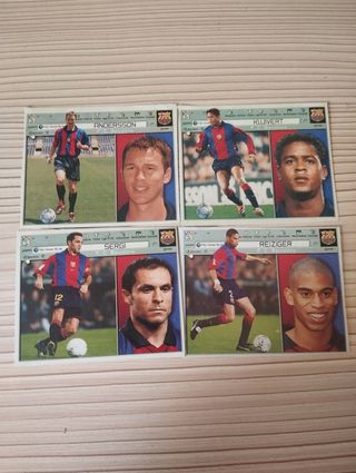 Cromos FC Barcelona - 4 unidades