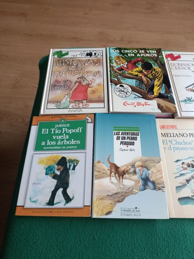 Lote 9 libros clásicos e infantiles