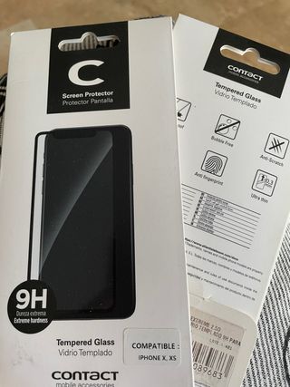 Protector Pantalla iPhone X/XS - Contact