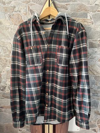 Camisa sobrecamisa de cuadros 