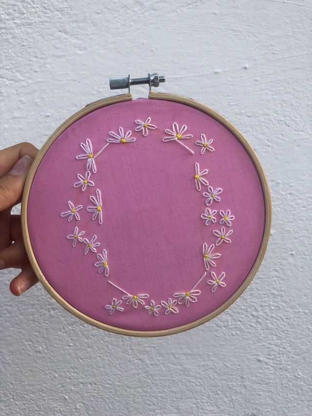 Bordado personalizado para polaroid 