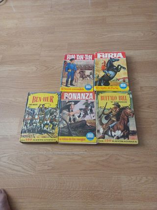 Novelas Antiguas colección Héroes y selec.Historia