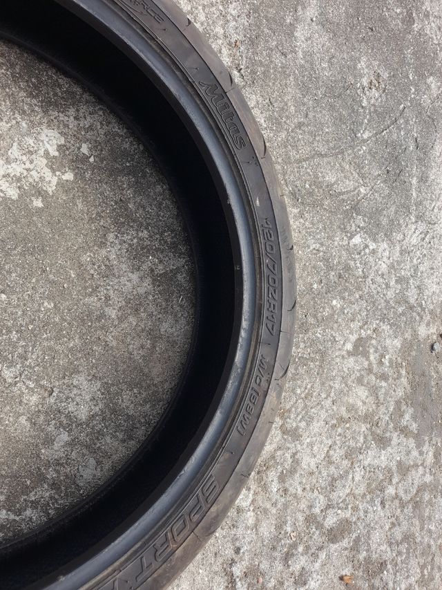 Neumático Mitas Sport Force 120/70 ZR17