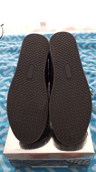 Bambas negras mujer - brillantes