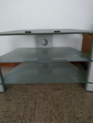 Mesa TV gris - Soporte TV