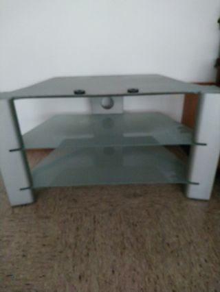 Mesa TV gris - Soporte TV