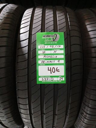 205 45 17 88H MICHELIN PRIMACY 4