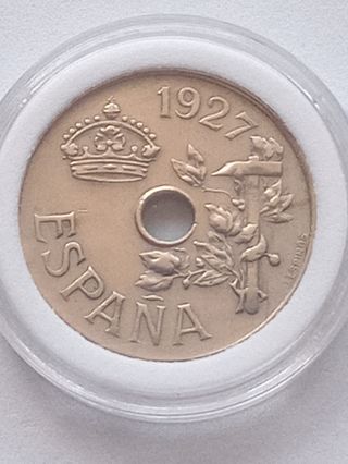 25 CTS. 1927 "PERIODO PRIMO DE RIVERA"