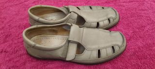 Sandalias hombre beige muy elegantes