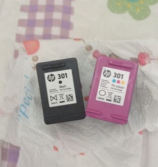 Cartuchos HP 301 vacíos
