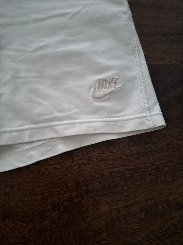 Shorts Nike mujer blancos