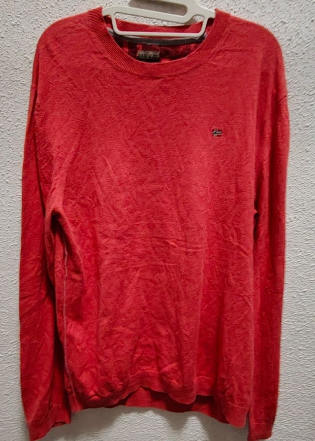 Jersey rojo vintage original Napapuri