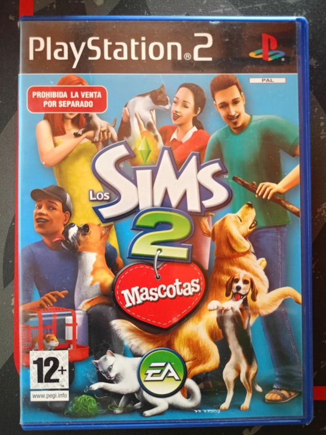 PS2 Los Sims 2 Mascotas