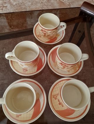 Juego de tazas de cafe