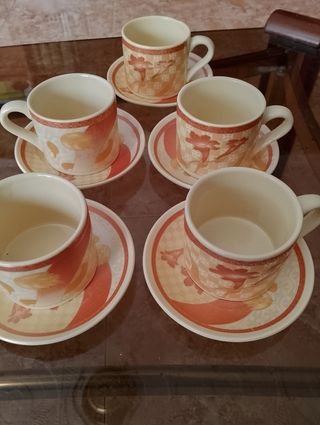 Juego de tazas de cafe