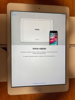 iPad Air 32GB blanco