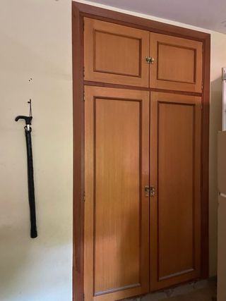 Puertas armario madera