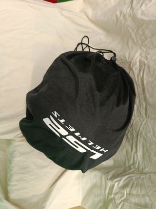 Casco moto LS2 negro mate talla XS