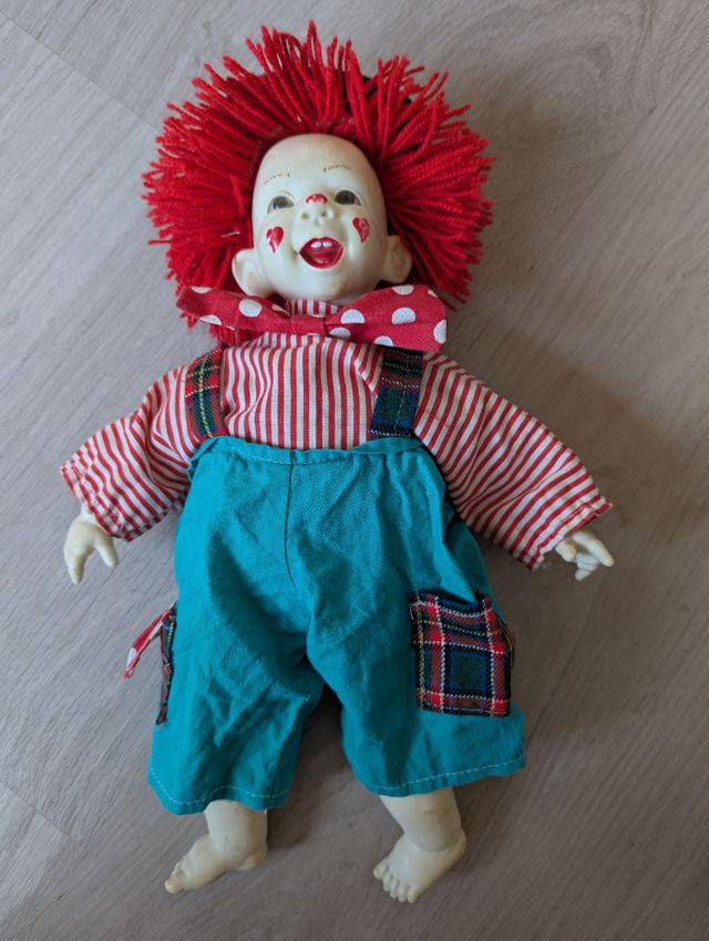 Muñeco payaso vintage Halloween!