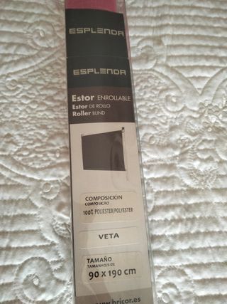 Estor ventana rosa -2 ud. El precio es por los dos