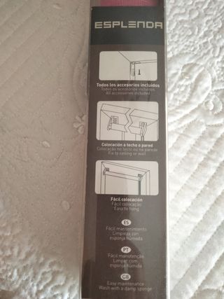 Estor ventana rosa -2 ud. El precio es por los dos