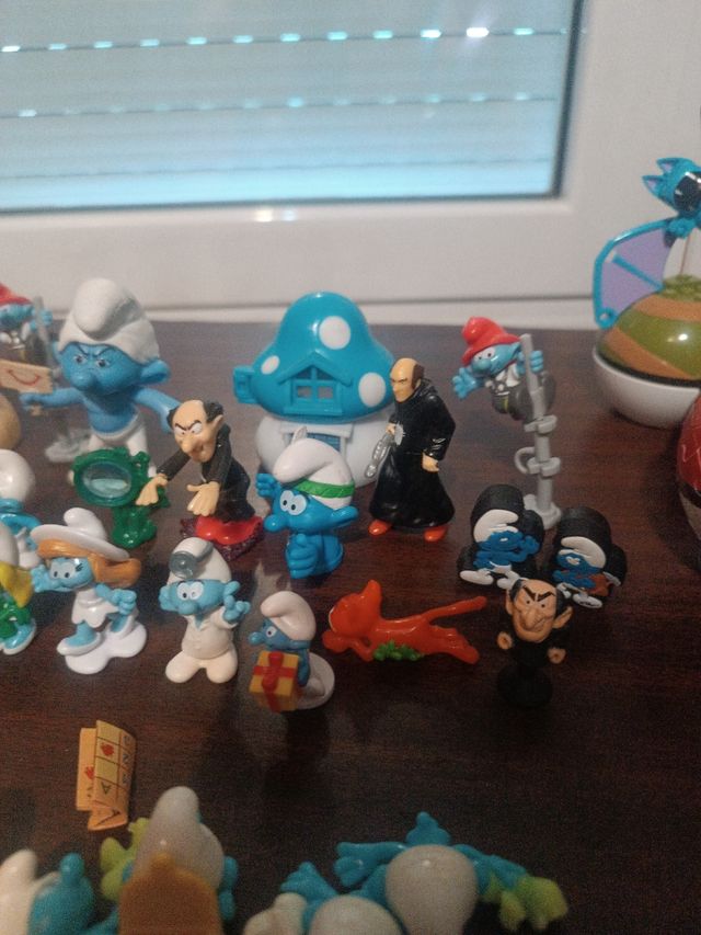 Pitufos: 25 figuras colección