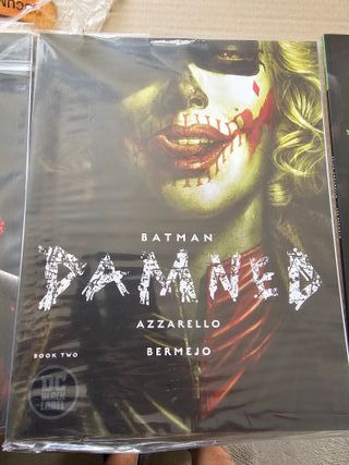 Batman Damned inglés condenado 1°edición Batpene