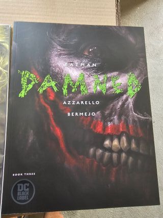 Batman Damned inglés condenado 1°edición Batpene