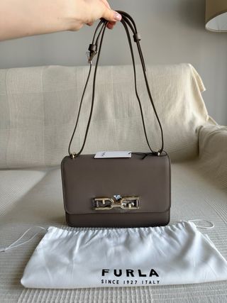 Bolso FURLA Meti - Piel - Gris
