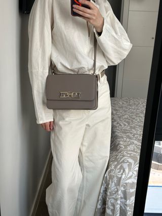 Bolso FURLA Meti - Piel - Gris